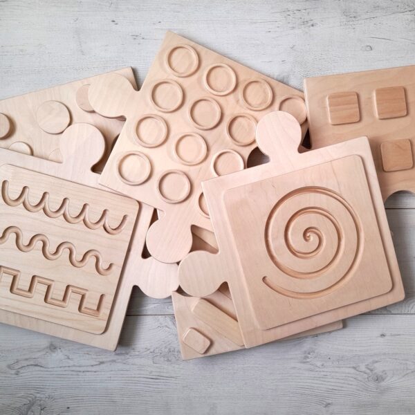 Drewniana ścieżka - PUZZLE (60 x 90 cm)